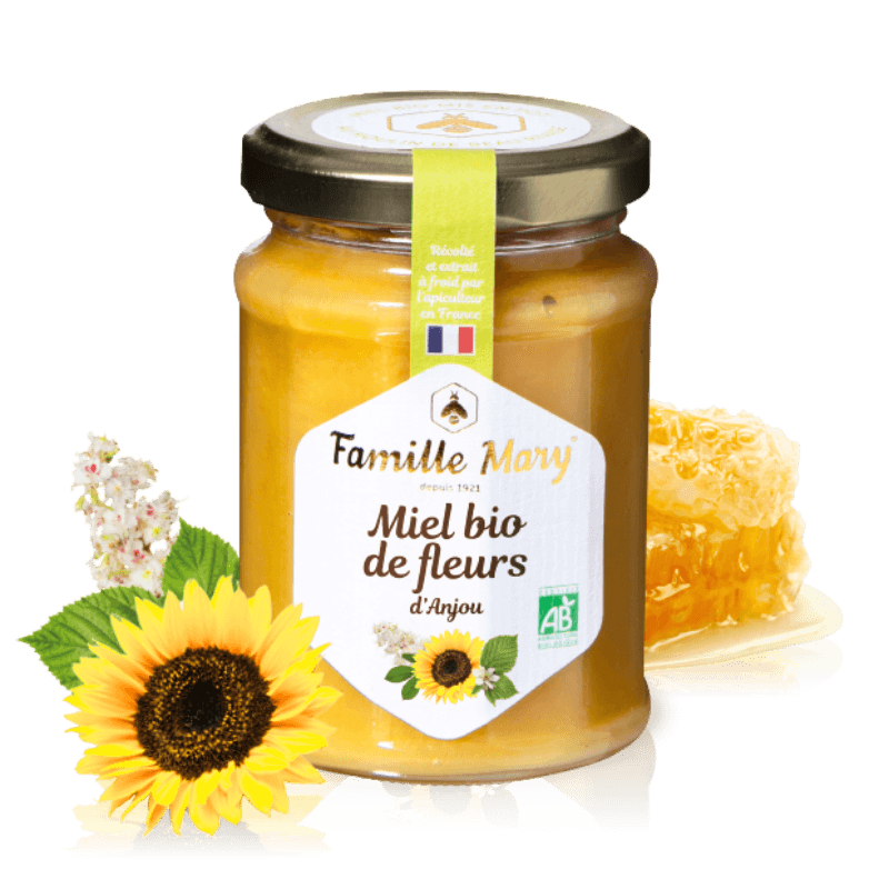 Miel BIO de fleurs d'Anjou